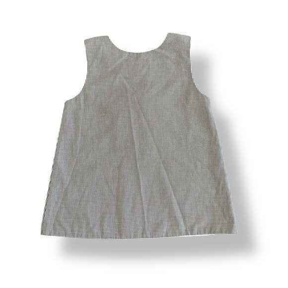 Castles and‎ Crowns Gingham Monkey Dress girls Size 5 Brown Pink - Picture 5 of 6